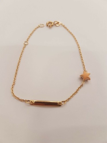 Bracciale bambina oro - bracciale,