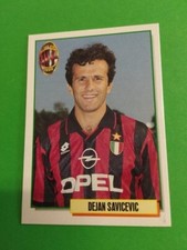 DEJAN SAVICEVIC (MILAN)  CARD EDIZIONE MERLIN N. 190 1994/95