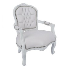 Poltrona con braccioli barocco