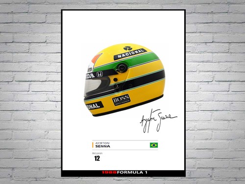 Casco campione ayrton - ayrton, senna
