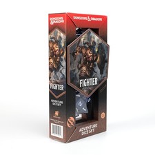 D&D Adventure Dice (Fighter Class: Blue)
