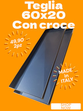 Teglie 2 PZ In Lamiera Blu