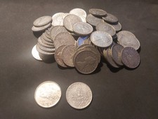 Lotto di 60 monete 500 lire in Argento, Caravelle e unità d'italia, circolate