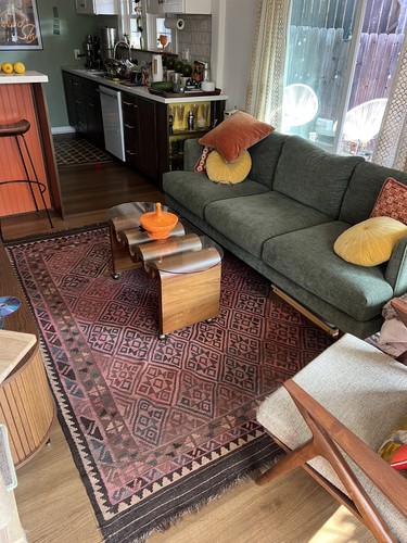 Splendido tappeto vintage