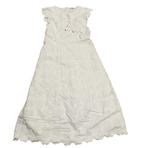 Abito midi tyler - boe, bianco