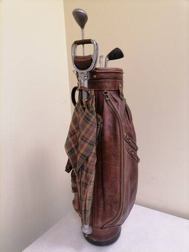 Sacca golf pelle - sacca,