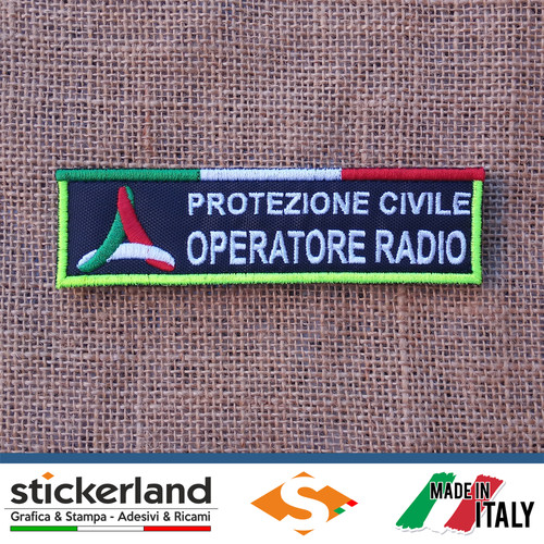 Toppa patch protezione civile - patch,
