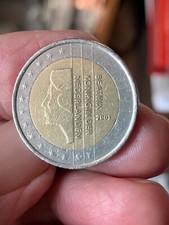 MONETA RARA 2 EURO Beatrix Koningin der Nederlanden  emissione 2002 - circolata