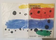 Juan Miro - Derriere Le Mirror 1959 - copertina/copertina - litografia