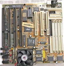 [TESTATA] Scheda Madre + CPU INTEL PENTIUM 166MHZ Formato AT + CTRL HDD/FDD+I/O