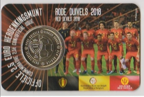 Belgio 2018 diavoli rossi - belgio,