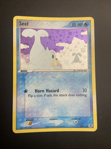 Pokémon seel 112 firmato - pokémon,