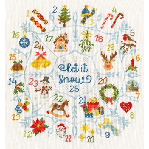 Kit per punto croce bothy - punto,