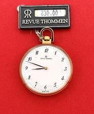 Revue Thommen 41mm manual wind pocket watch NEW old stock