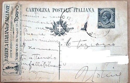 Cartolina intero postale - cartolina, /