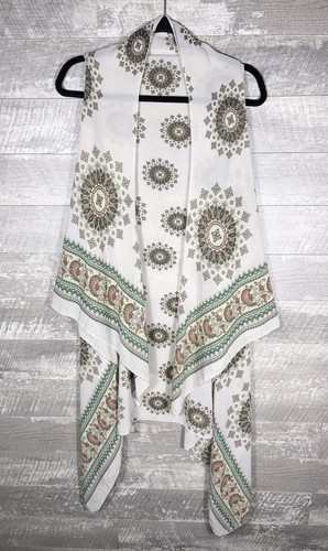 Gilet scialle floreale - , mandala