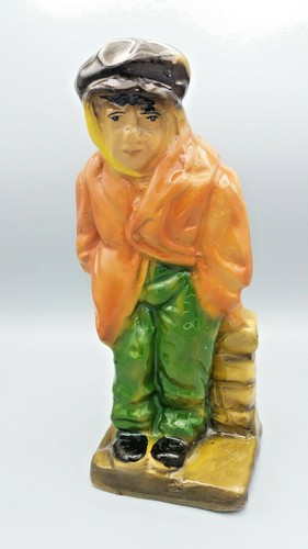 Statuina ceramica smaltata - statuina,