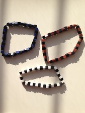 JUVE-INTER-MILAN braccialetto in pietre personalizzato