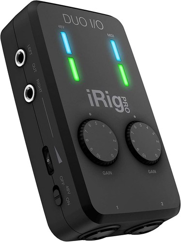 Multimedia irig pro - ik, i/o