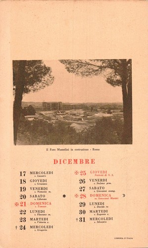 Pagina calendario - cm,