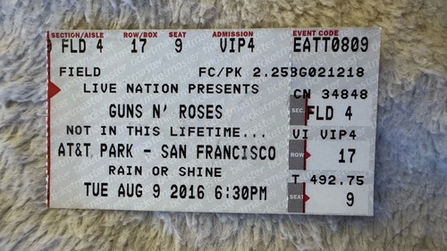 Rare guns roses not in - guns,