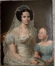 ANTICO RITRATTO SPOSA ARTISTA