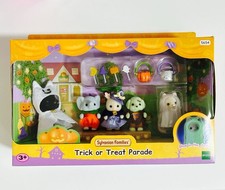 Sylvanian Families Calico Critters Halloween dolcetto o scherzetto sfilata set nuovo