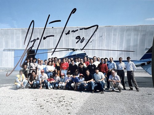 Autografo ayrton senna foto - senna,