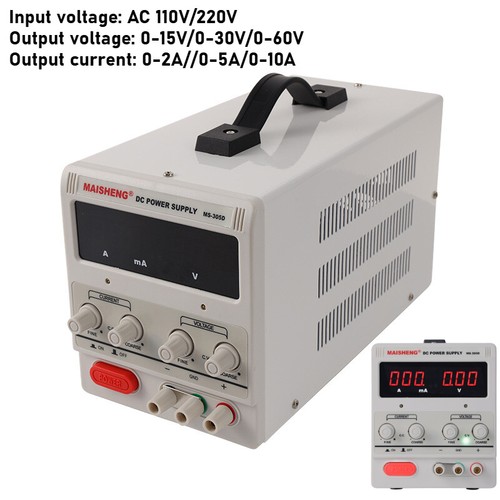 Alimentatore regolabile - dc,