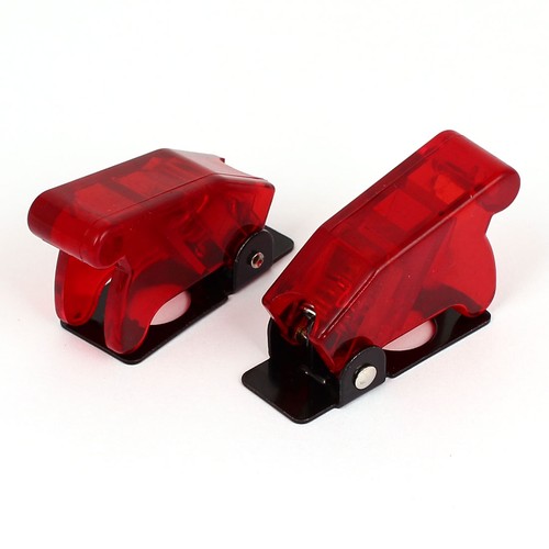 2pc plast rouge cloche - 2pc, ressort