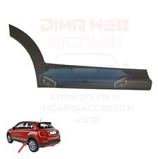 MODANATURA SPORTELLO PORTA POSTERIORE DESTRA NERA PER FIAT 500X CROSS DAL 2014