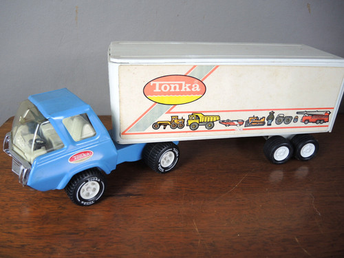 Vecchio rimorchio camion - , tonka