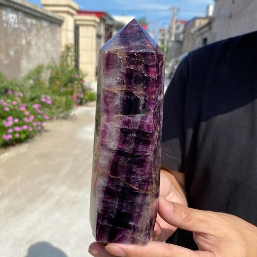 Colonna cristallo fluorite