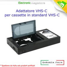 ADATTATORE VHS PER CASSETTE