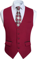 Gilet Da Uomo Formale Elegante