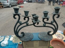 COPPIA ANTICO CANDELABRO IN