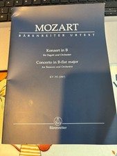 MOZART Concerto in B per