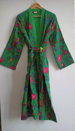 Giacca kantha indiana fatta - giacca,