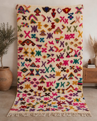 Tappeto berbero marocchino - , in