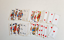 CARTE DA GIOCO DAL NEGRO MILANESI BRISCOLA VINTAGE ORIGINAL PLAYING CARDS NEW