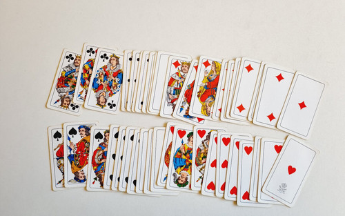 Carte gioco dal - dal, negro