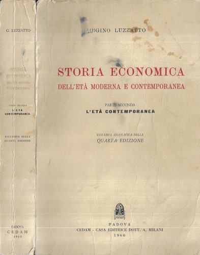 Storia economica dell età - storia, dell'