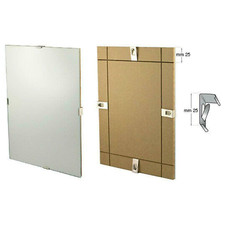 CORNICE A GIORNO IN CRILEX RETRO MDF PORTA FOTO DA PARETE STAMPE FOTO POSTER