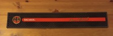 Bacardi Rum rubber Bar Runner cocktail pub advertising Breweriana 