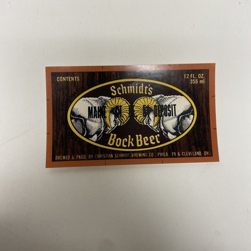 Schmidt bock birra non - bock,
