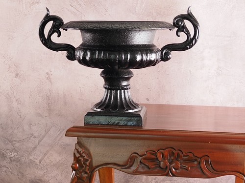 Vaso fiori anfora ghisa - da, in