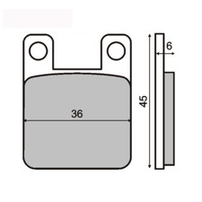 COPPIA PASTIGLIE FRENO