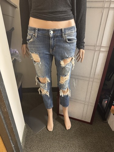 Zara woman trf distressed - trf,