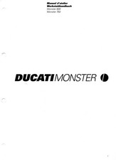 MANUALE OFFICINA REVISIONE RIPARAZIONE PDF DUCATI MONSTER 600-750
