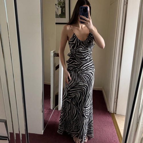 Maxi abito lungo zara - maxi, con